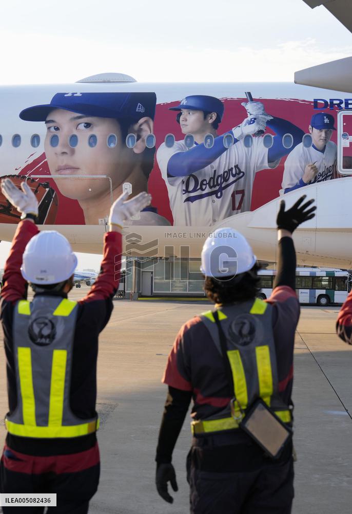JAL Ohtani jet's final flight