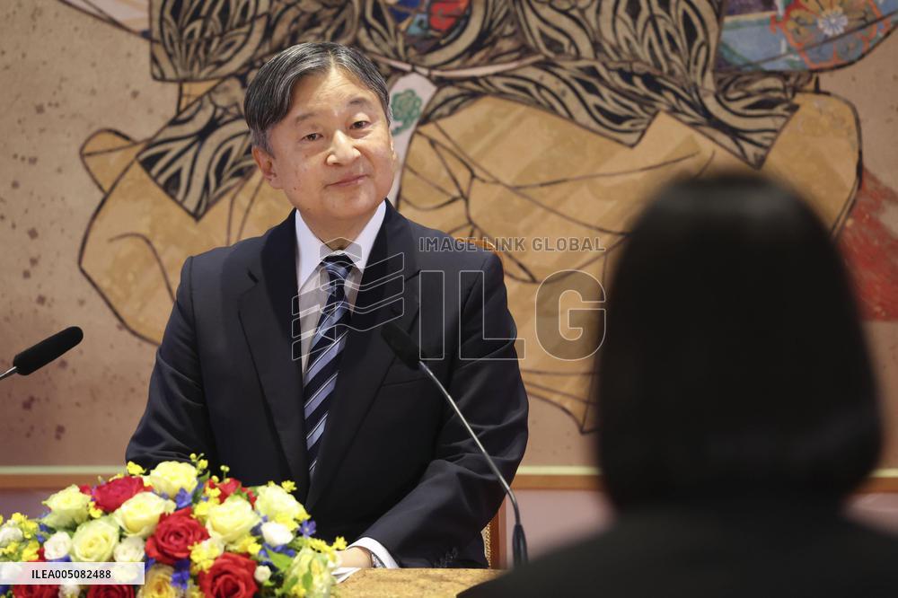 Emperor ahead of trip to Netherlands, Belgium