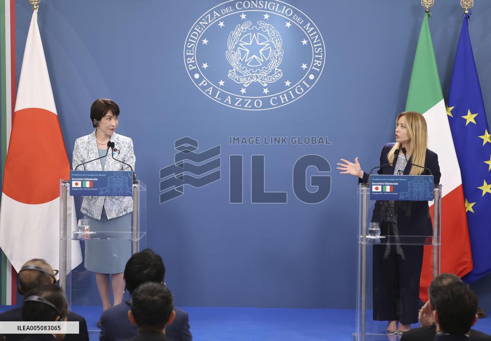 Japan-Italy summit