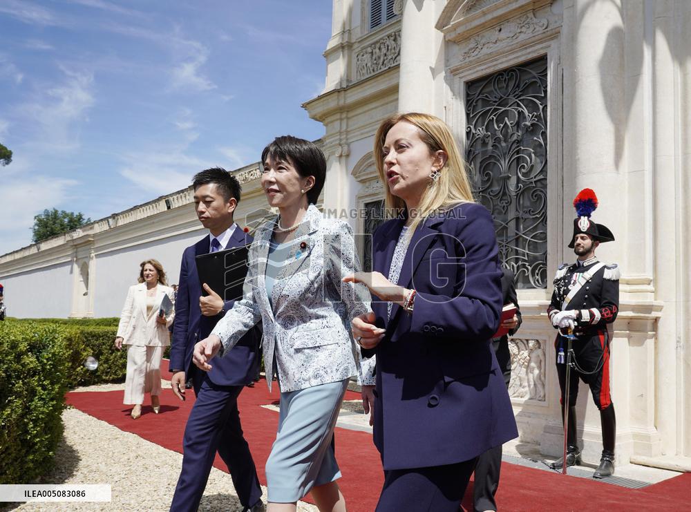 Japan-Italy summit