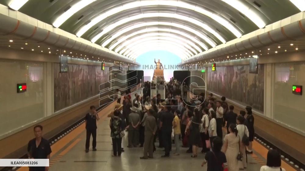 Scene in Pyongyang