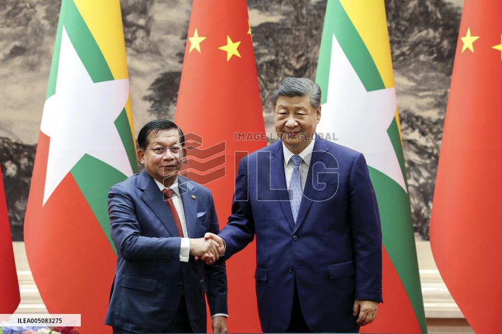 China-Myanmar Summit in Beijing