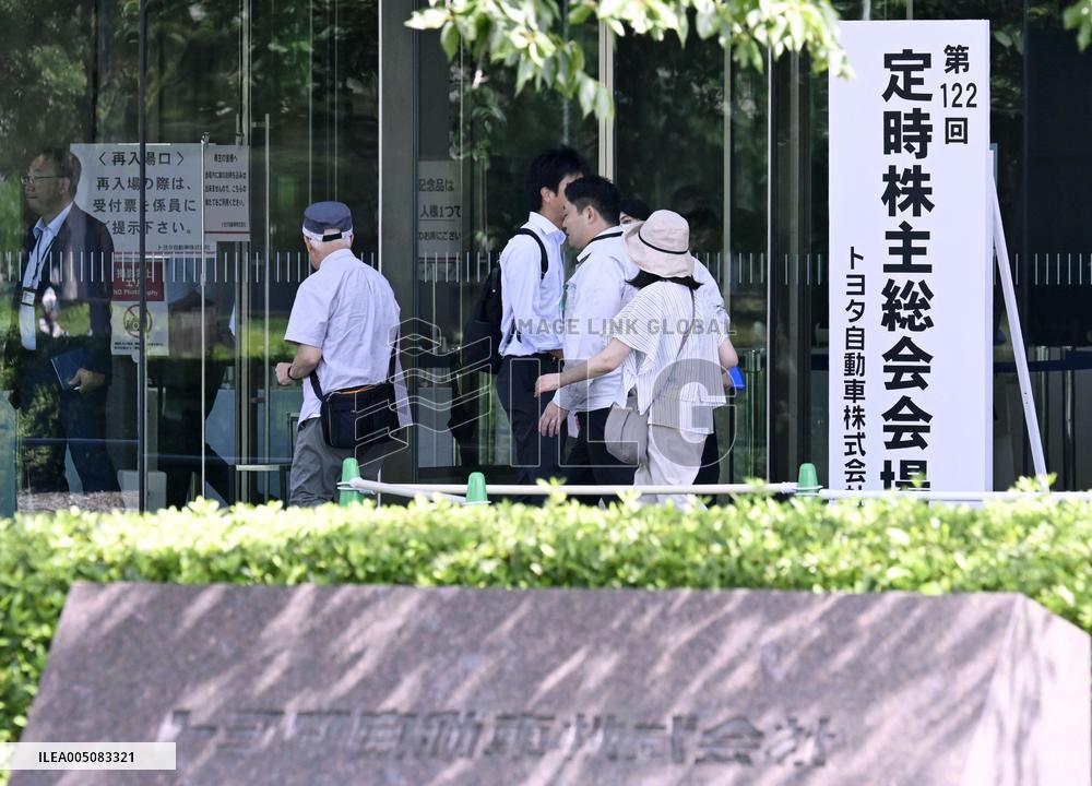 Toyota shareholders' meeting