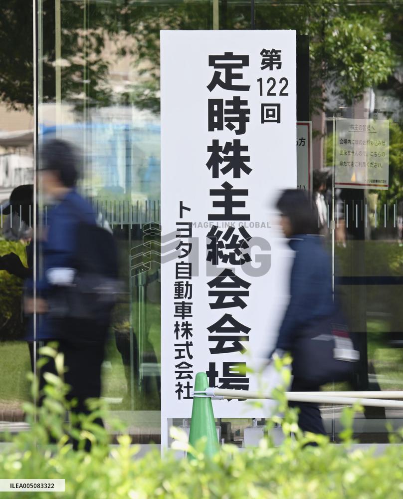 Toyota shareholders' meeting