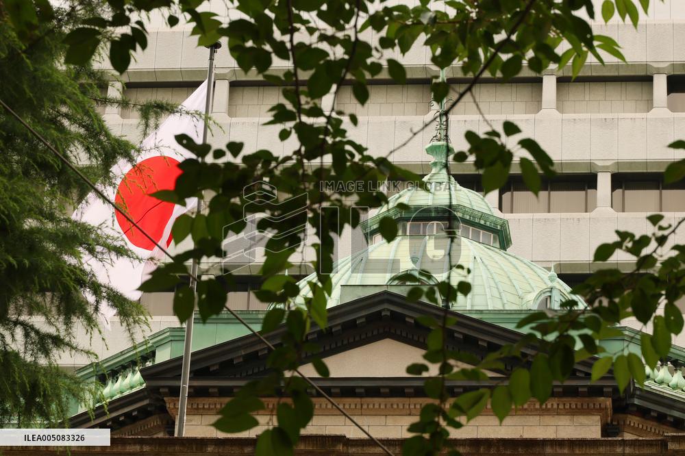 Exterior of the Bank of Japan