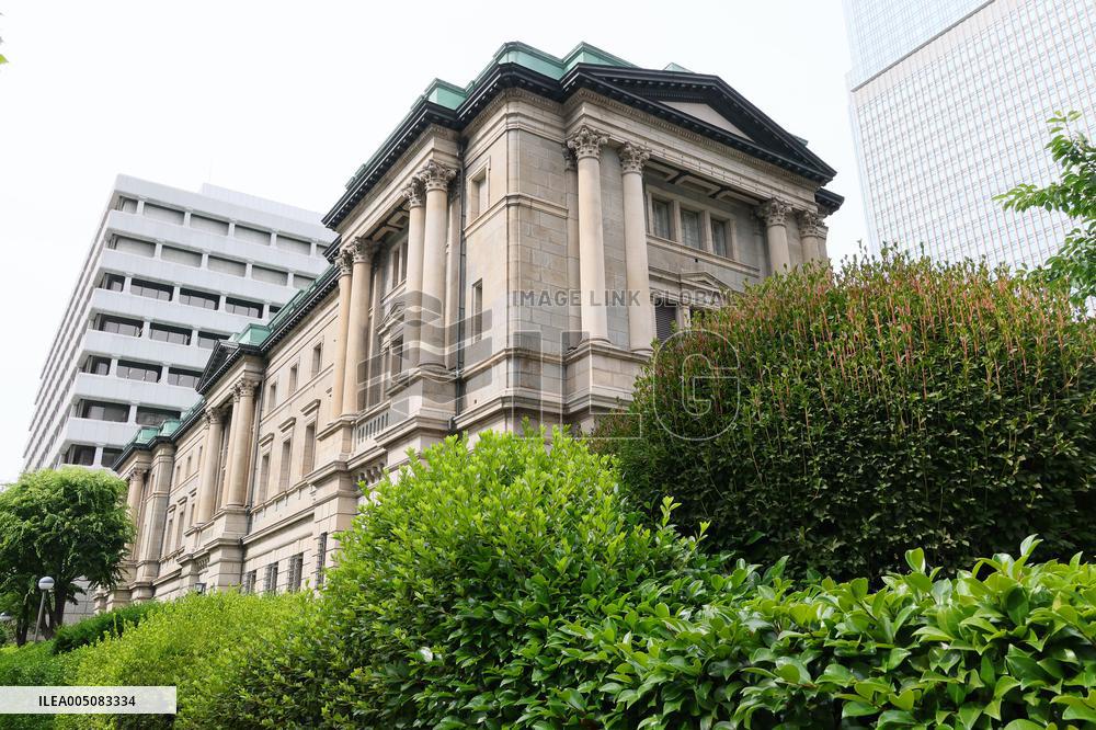 Exterior of the Bank of Japan