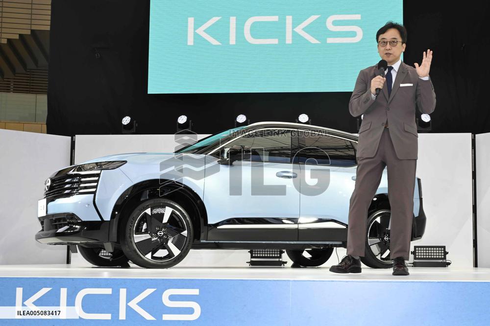 Nissan unveils fully remodeled Kicks SUV