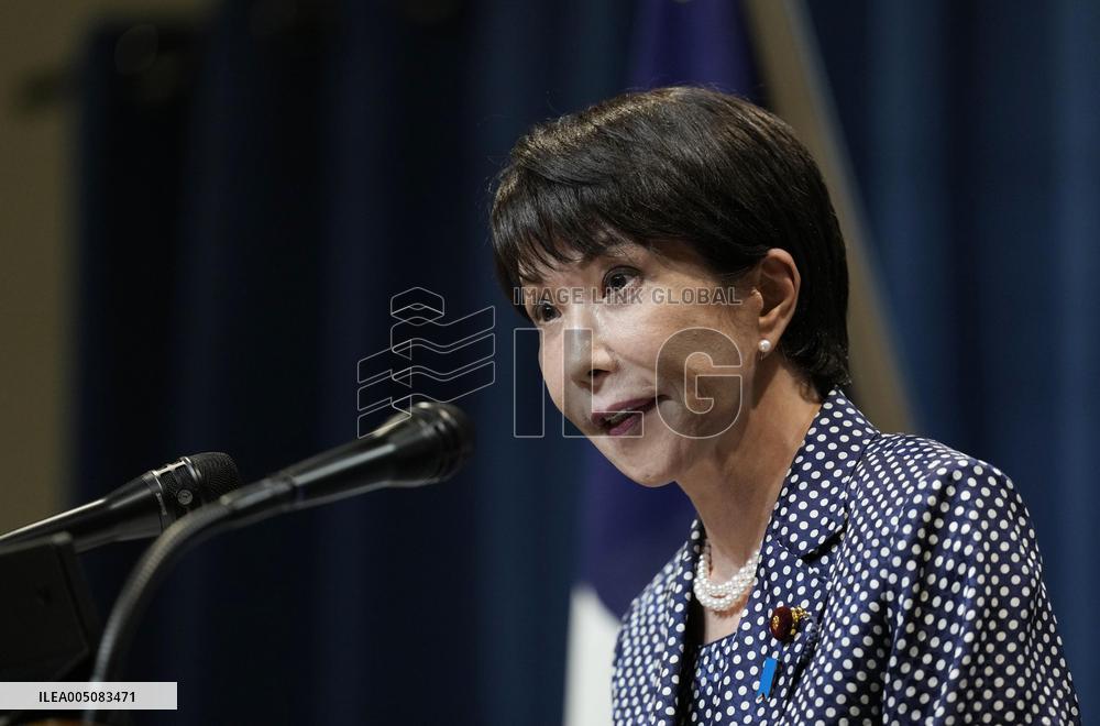 Japan Prime Minister Takaichi after G7 summit
