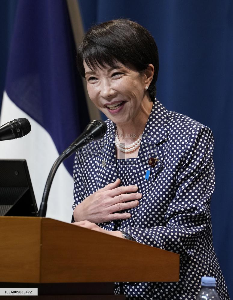 Japan Prime Minister Takaichi after G7 summit