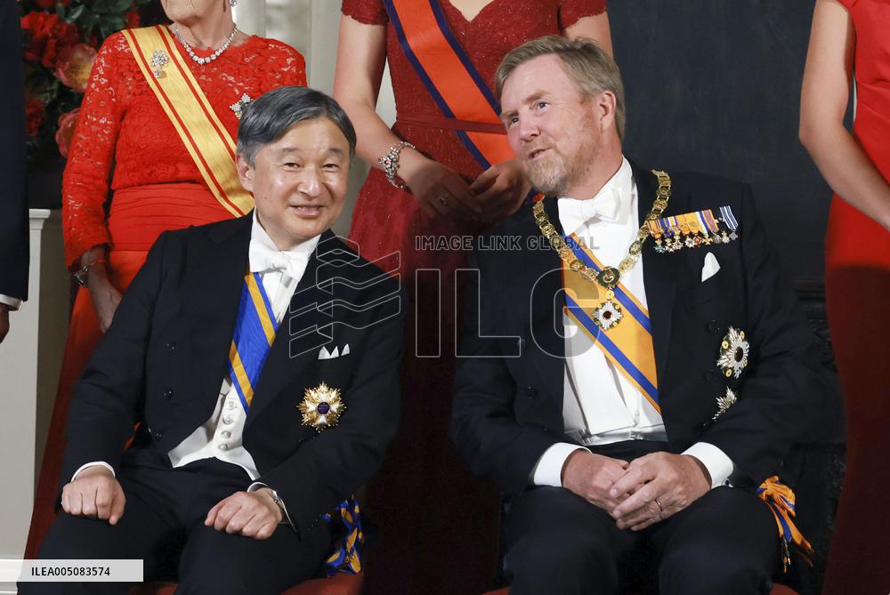 Japan's emperor, empress in Amsterdam