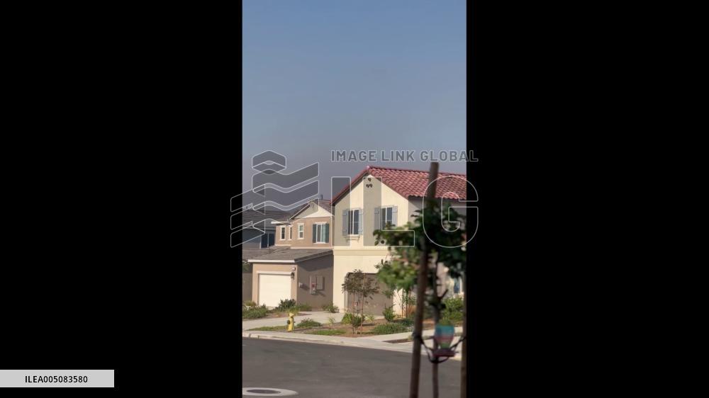 US: Shore Fire Breaks Out in Riverside County, Forcing Evacuations 4