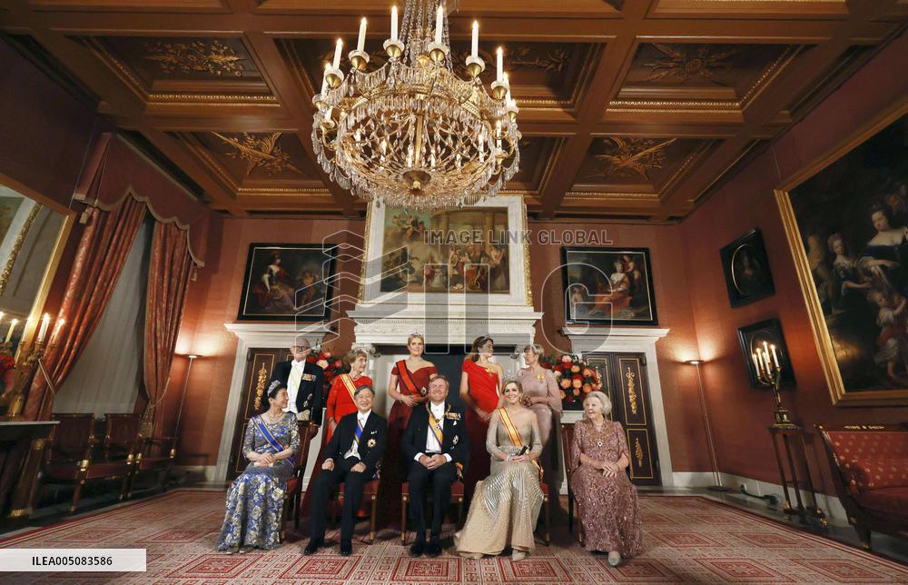 Japan's emperor, empress in Amsterdam