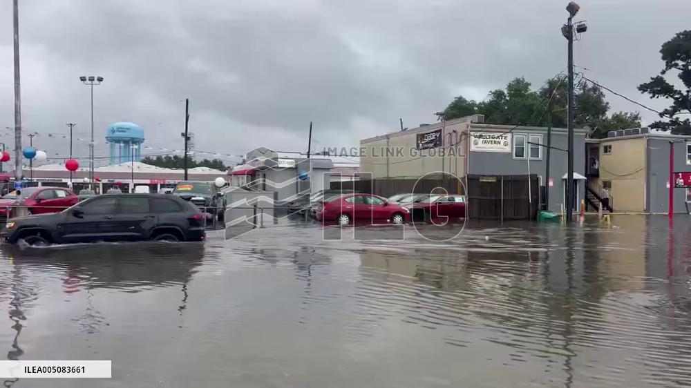 US: Tropical Storm Arthur Remnants Trigger Flooding in Southeast Louisiana