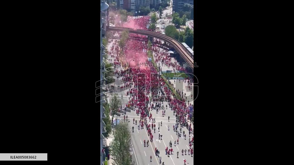World Cup 2026 – Canada: Thousands of Fans Pack Downtown Vancouver Ahead of Qatar Game 2