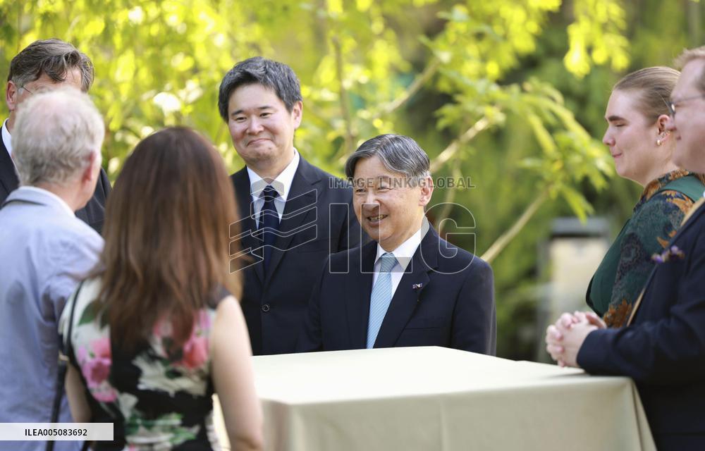 Japan's emperor in Leiden