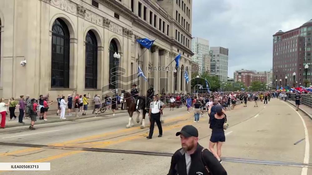 World Cup 2026 – US: Scotland Fans March Through Providence Ahead of Morocco Match