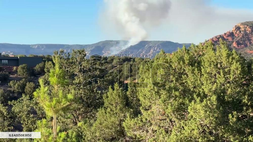 US: Pocket Fire Breaks Out Near Sedona, Arizona, Prompting Evacuations