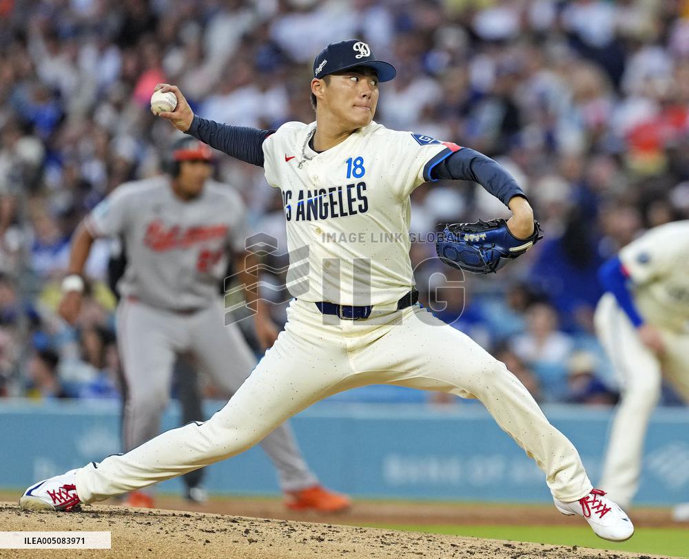 Baseball: Orioles vs. Dodgers