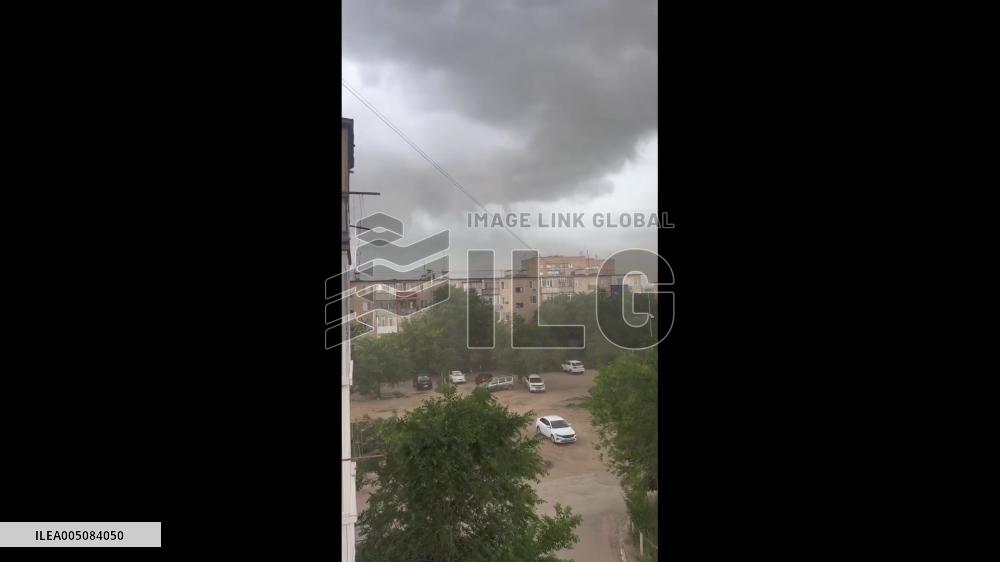 Kazakhstan: Hurricane-Force Winds Tear Through Aktobe, Leaving Trail of Destruction