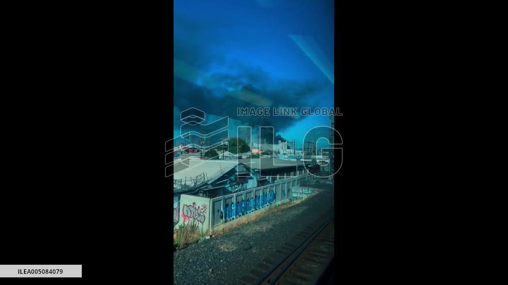 US: Emergency Declared as Boyle Heights Fire Continues to Burn in Los Angeles 4