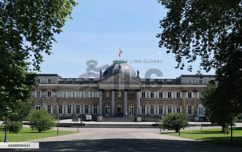 Japan emperor, empress in Brussels