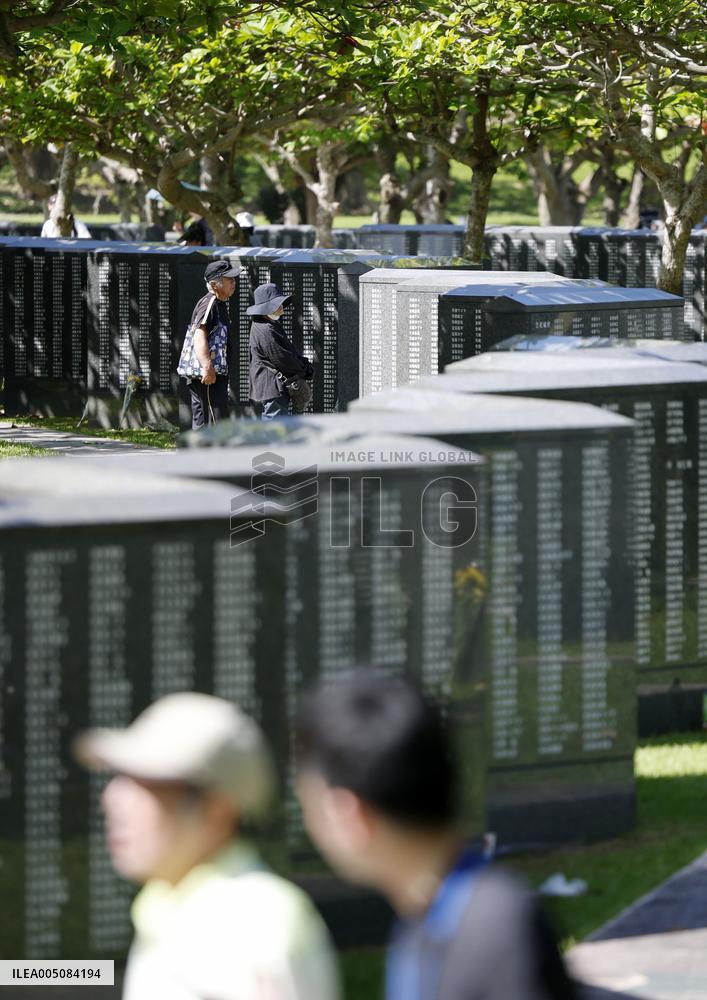 81st anniversary of WWII ground battle in Okinawa