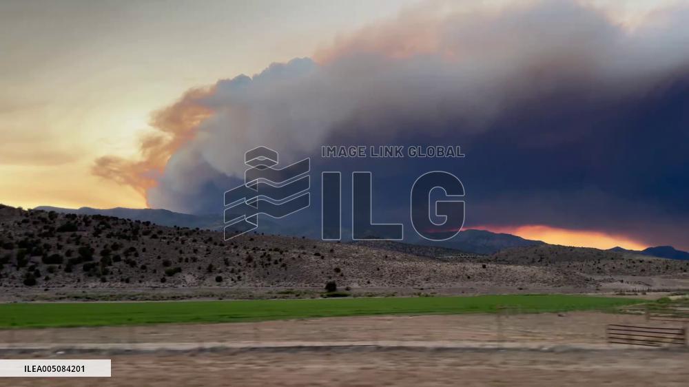 US: Cottonwood Fire Burns in Beaver County, Utah, Prompting Evacuations