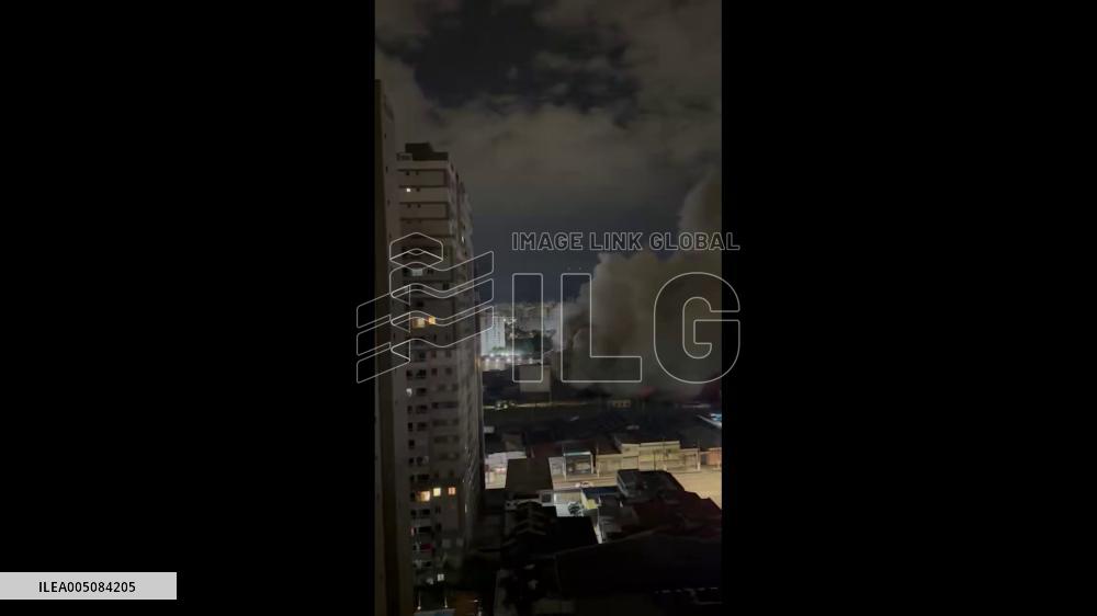 Brazil: Warehouse Fire Sends Smoke Across São Paulo’s Lapa Neighborhood