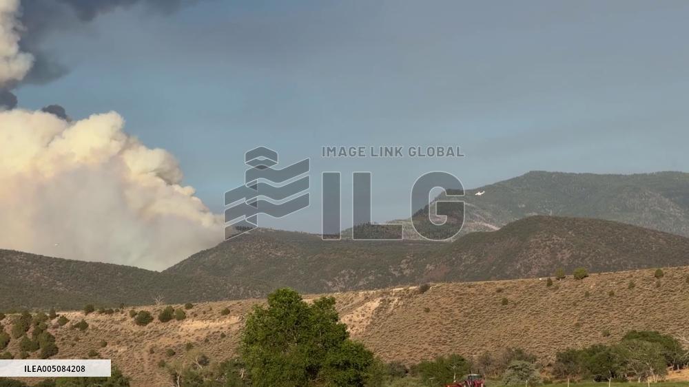 US: Cottonwood Fire Burns in Beaver County, Utah, Prompting Evacuations 4