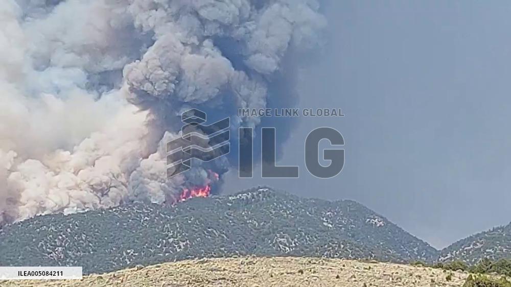 US: Iron Fire Burns Through Juab County, Utah