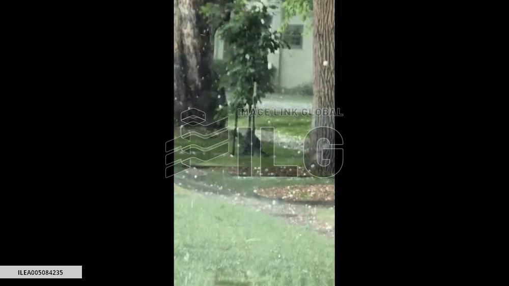 US: Large Hail Strikes El Paso County as Severe Storms Hit Colorado’s Front Range