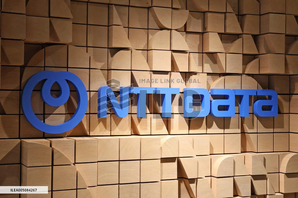 NTT Data Group Sign and Logo