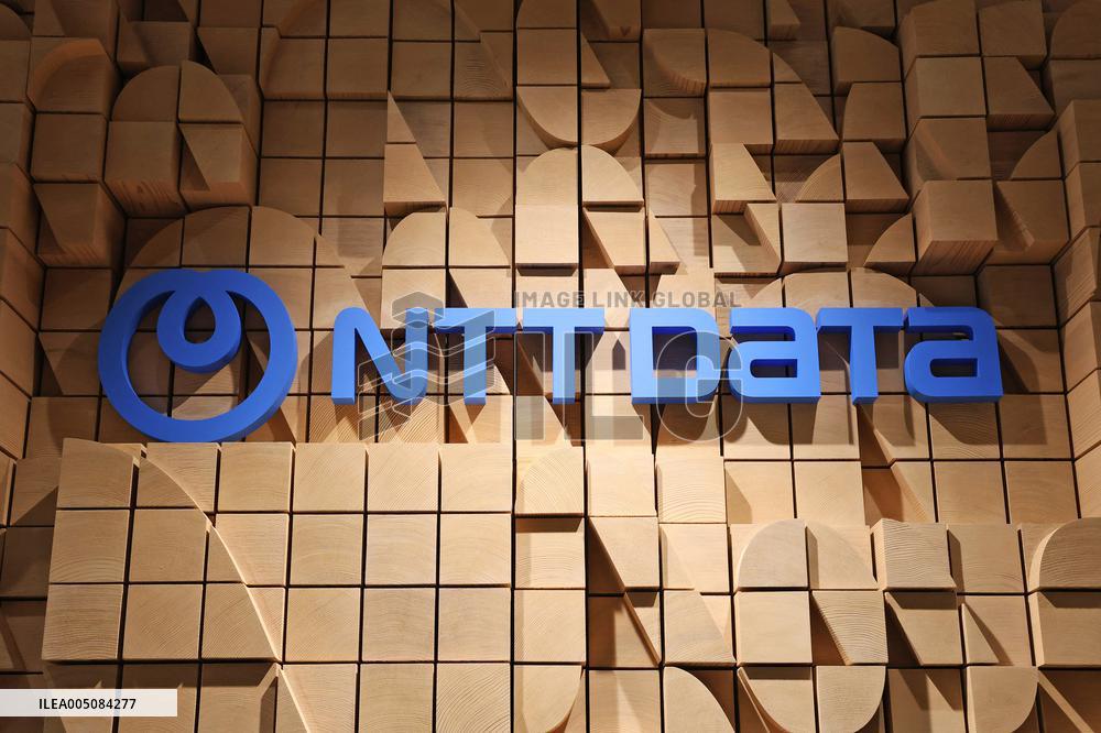 NTT Data Group Sign and Logo