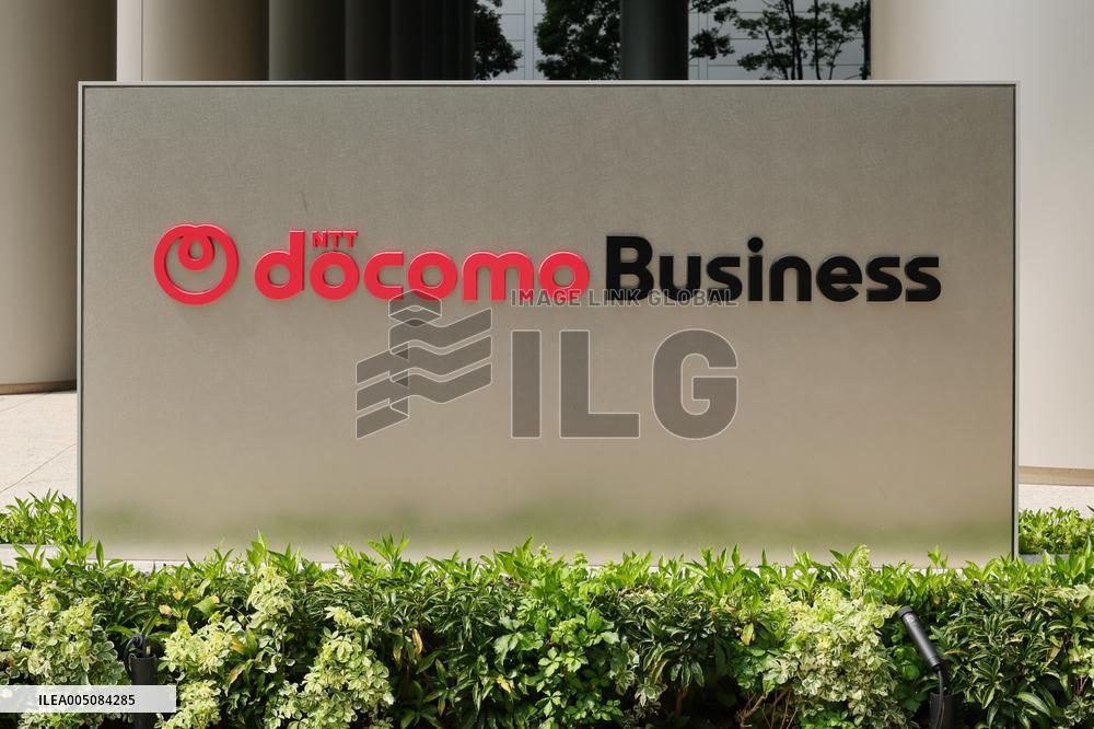 NTT DoCoMo Business Signboard and Logo