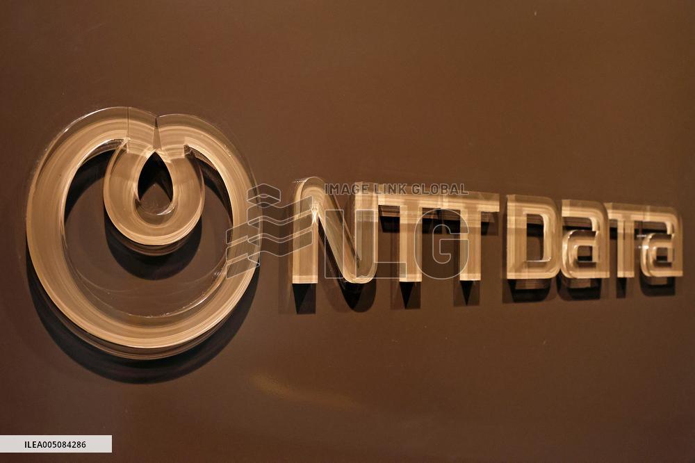 NTT Data Group Sign and Logo