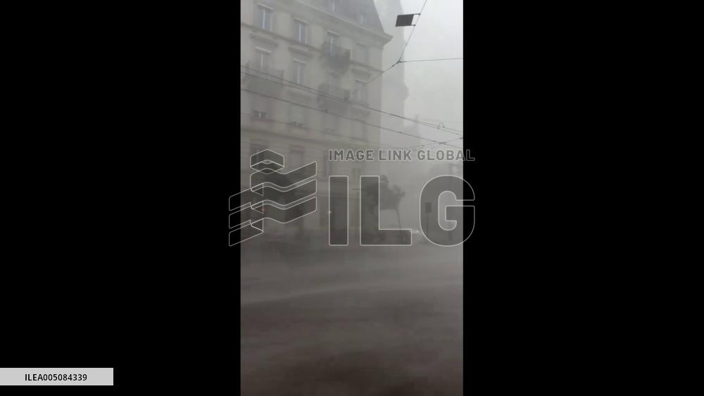 Switzerland: Severe Thunderstorm Hits Zurich, Leaving One Dead and Several Injured