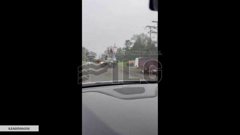 US: Damaging Thunderstorms Batter Fairfax County, Virginia 3