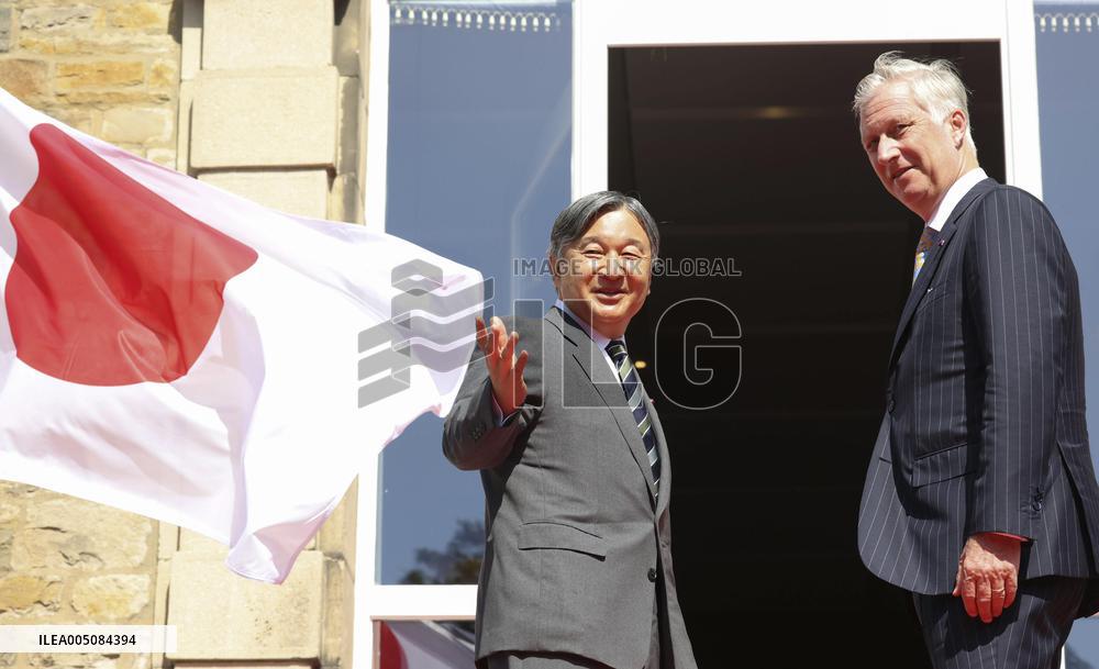Japan Emperor Naruhito in Belgium