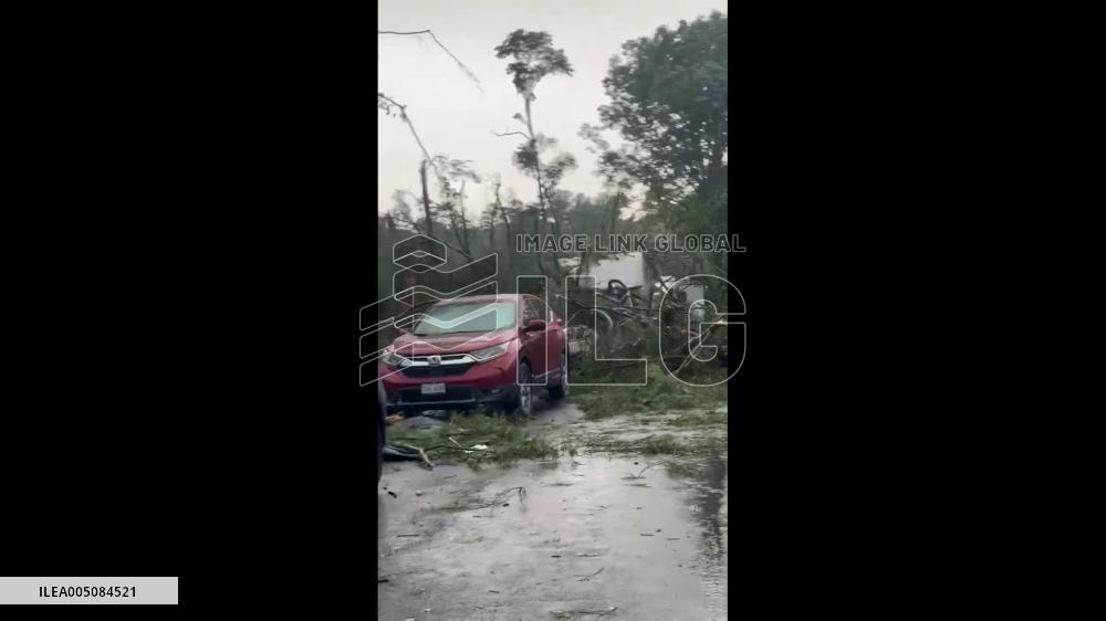 US: Damaging Thunderstorms Batter Fairfax County, Virginia 4