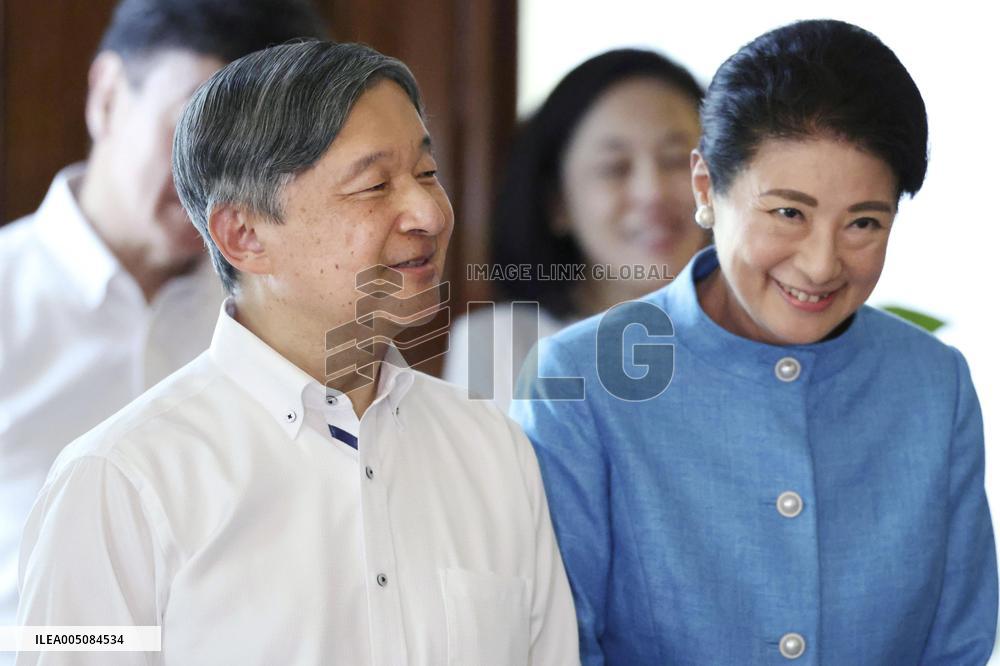 Japan emperor, empress in Brussels