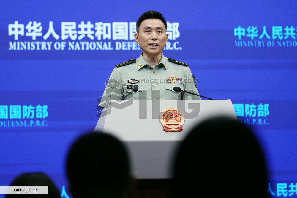 Chinese Defense Ministry press conference