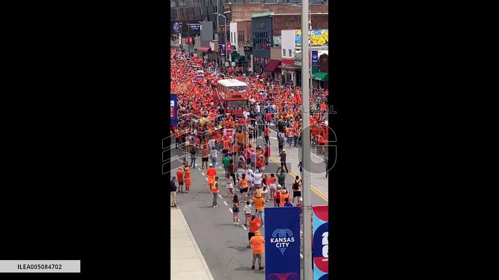 World Cup 2026 – US: Dutch Fans March Through Kansas City Ahead of Match Against Tunisia