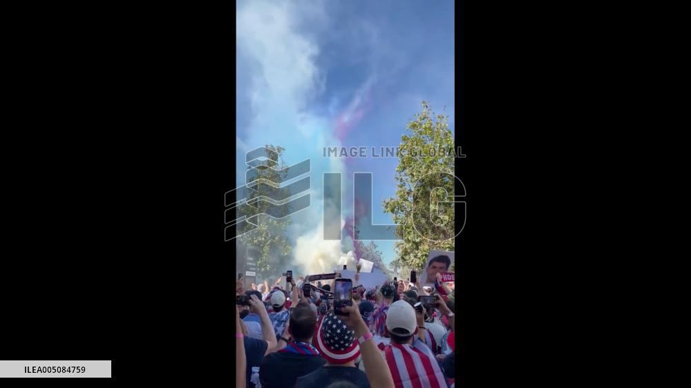 World Cup 2026 – USA Fans Pack SoFi Stadium Ahead of Group D Finale Against Turkey