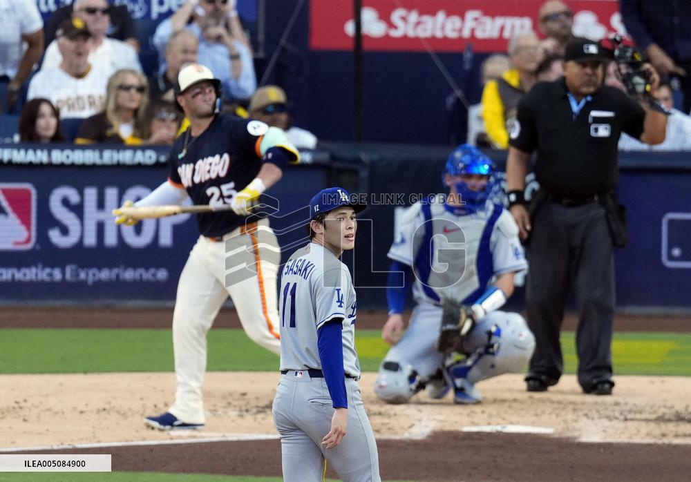Baseball: Dodgers vs. Padres