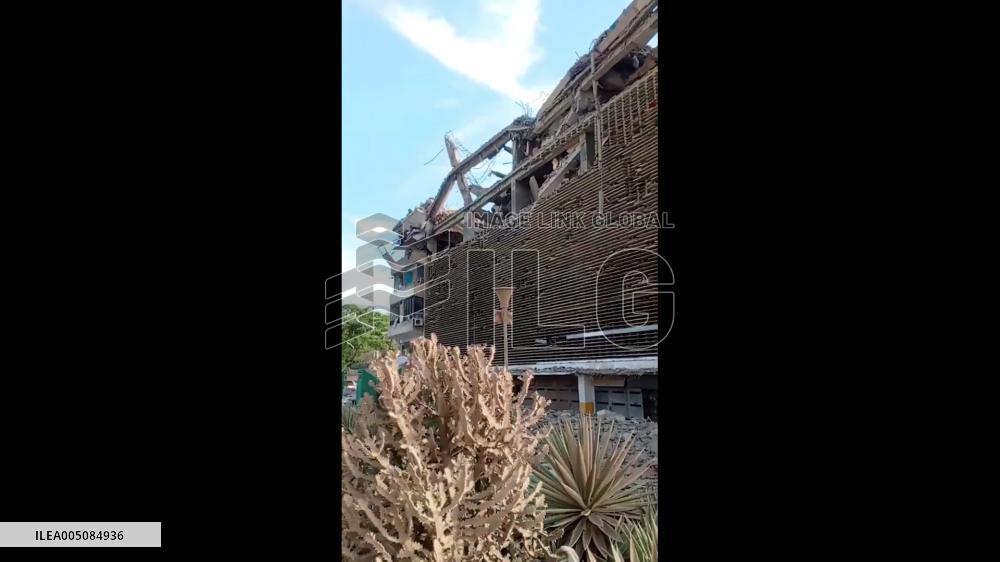 Venezuela: Powerful Quakes Level Buildings in La Guaira 2