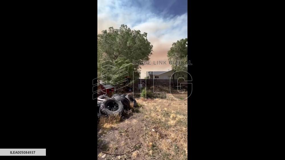 US: Babylon Fire Expands Rapidly in Utah, Prompting Wilderness-Wide Closure