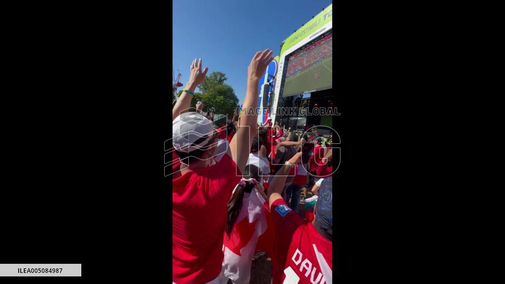 World Cup 2026 – Canada Fans Erupt as Canada Defeats South Africa 2