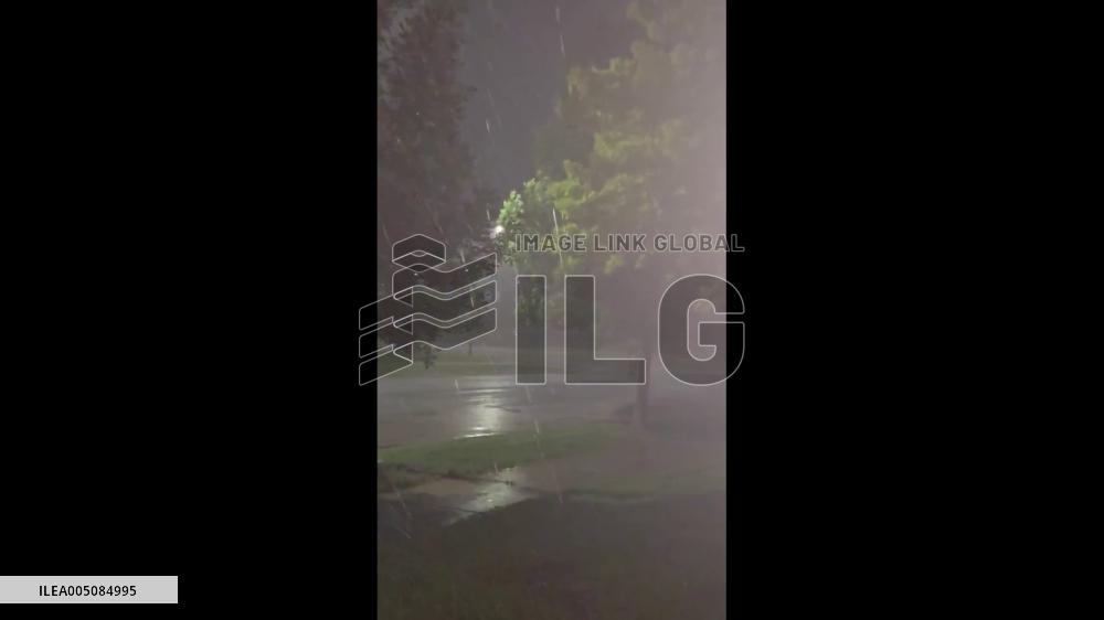 US: Supercell Storms Spawn Tornadoes and Large Hail Across Central North Dakota