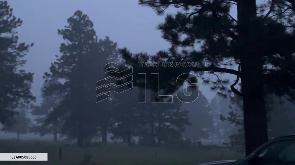 US: Overnight Storm Pounds Evergreen and Kittredge, Colorado