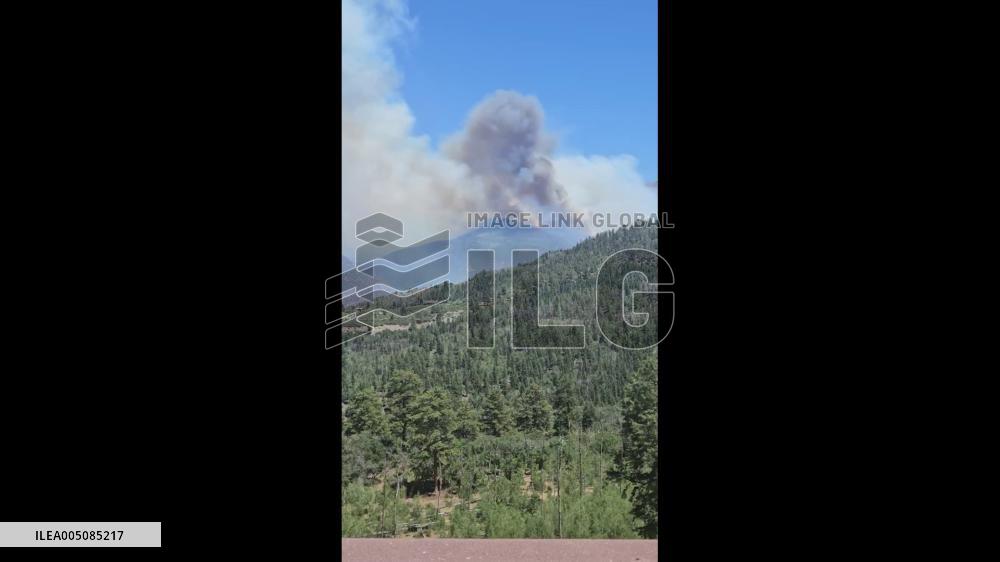 US: Gold Mountain Fire Prompts Evacuations and Disaster Declaration Near Ouray, Colorad 4